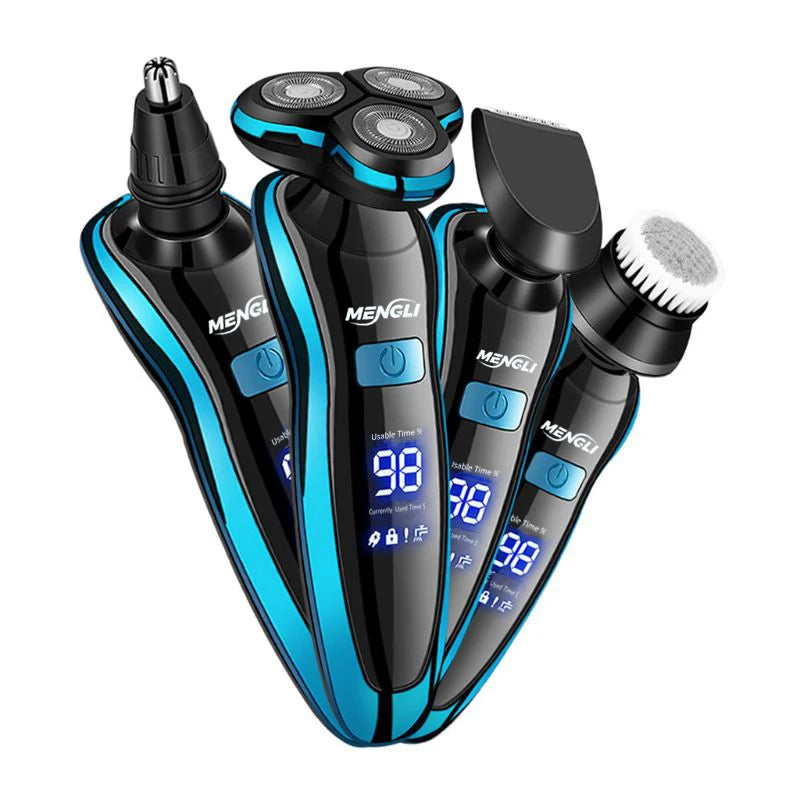 NEW Arrivals Gift for Husband Lover Electric Razor Set Electric Shaver Body Hair Cutting Shaving Machine for Men Women Clipper Rotary Beard Trimmer Waterproof Hair Sets Accessories Hair Care Supplies