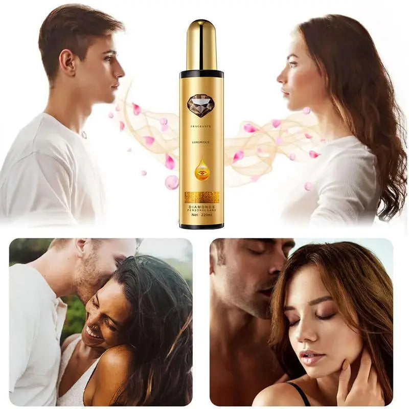 220ml Golden Lure Pheromone Hair Oil Care Essential Smooth Hair Care Essence Leave-in Hair Perfume Spray Long Lasting Fragrance