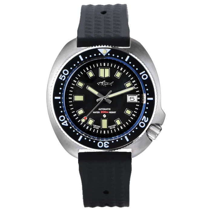 NEW Arrivals 4 Colors Diver Watch Abalone Women Men Dive Watch 20ATM Water Resistant C3 Luminous Sapphire Crystal NH35 Automatic Movement Machinery Wristwatch Sports Accessories