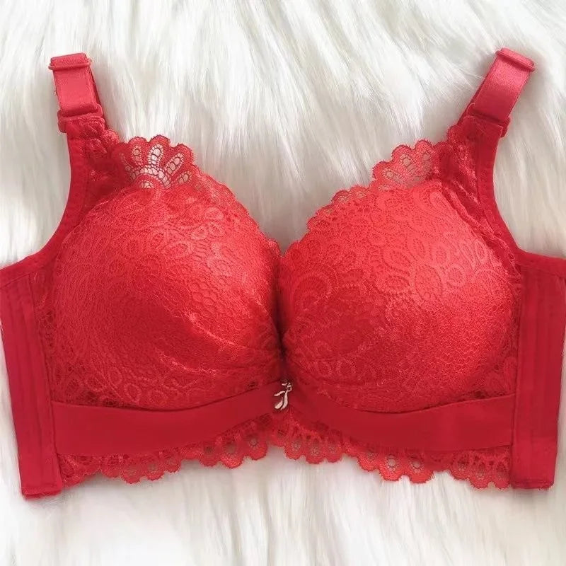 NEW Arrivals 5 Colors Plus Size Thickened Extra-Thick 28CM Small Breasts Flat Breasts Special Gathered Women Bra Non-Wired Ultra-Thick Bra Breasts Sexy Female Underwear Supplies