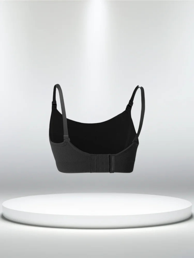 NEW Arrivals 5 PCS Set Breathable Front Open Nursing Bra Maternity Underwear Pregnancy Bra Full Cup Wireless Comfortable Breastfeeding Bra