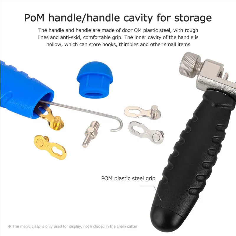 NEW Blue Bicycle Chain Cutter Removal Tool High Carbon Steel Cycling Link Breaker Splitter Mountain Road Bike Repair Tools