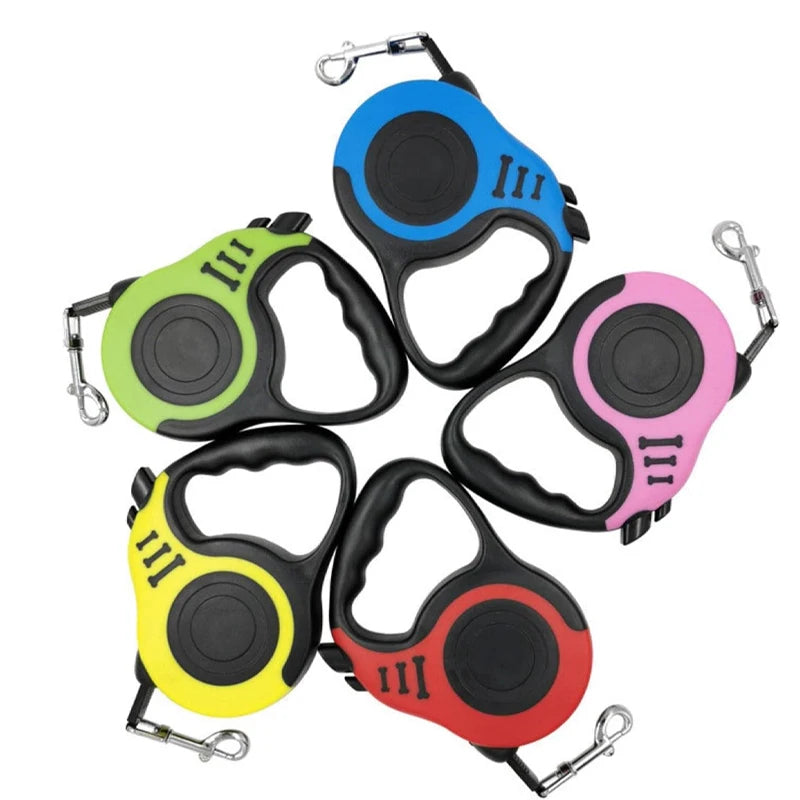 NEW Arrivals 3M/5M Retractable Dog Leash Automatic Retractable Durable Lead Puppy Outdoor Travel Walking Traction Rope Pet Supplies