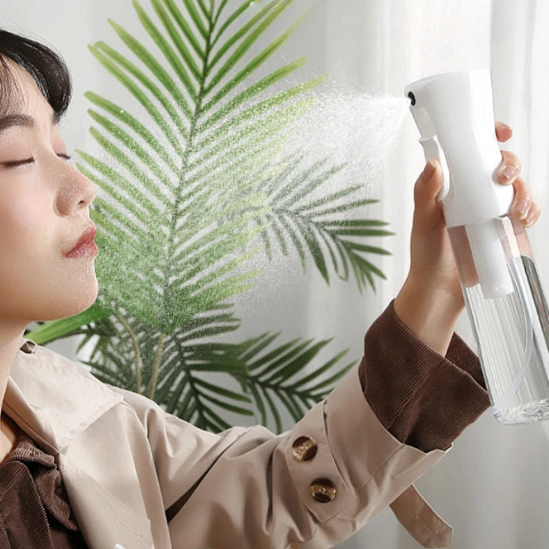 NEW 500ML High Pressure Continuous Spray Bottle Hair Care Makeup Water Replenishing Spray Bottle Separate Bottle Press Mist Spray Bottle