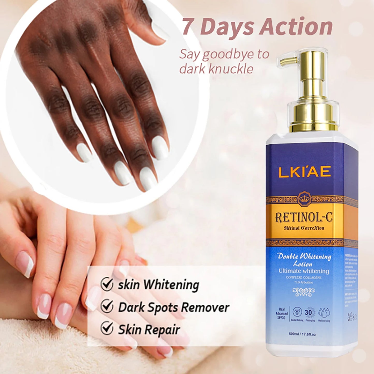 NEW Arrivals 5PCS Set Korean Set Retinol Natural Carrot Oil Shea Butter Facial Deep Cleanser Set Lightening Full Body Korean Cosmetic Set Korean Skin Care Products