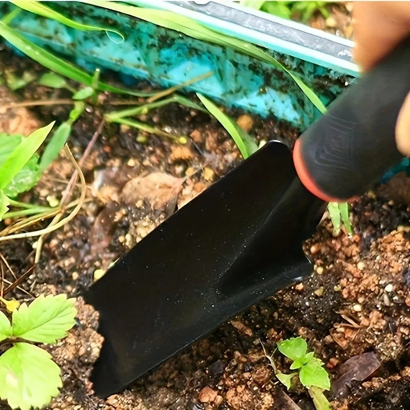 NEW Arrivals 4PCS Set Outdoor Gardening Tools Including a Small Shovel for Planting Flowers, a Five-Pronged Rake, a Double-Headed Rake Home Garden Accessories