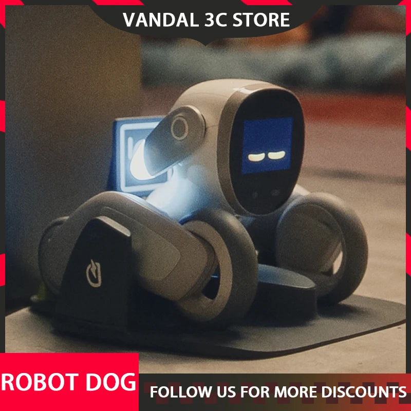 Original Loona Luna Robot Dog Interaction Virtual Pets Intelligent Emotional Ai Puzzle Electronic Accompany Pet Desktop Companion Robot