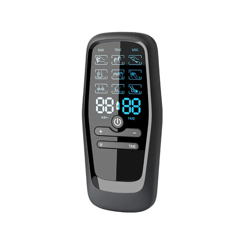EMS Muscle Electrostimulator Tens Unit Low Frequency Pulse Body Relaxing Massage Digital Meridian Physiotherapy Pain Relief