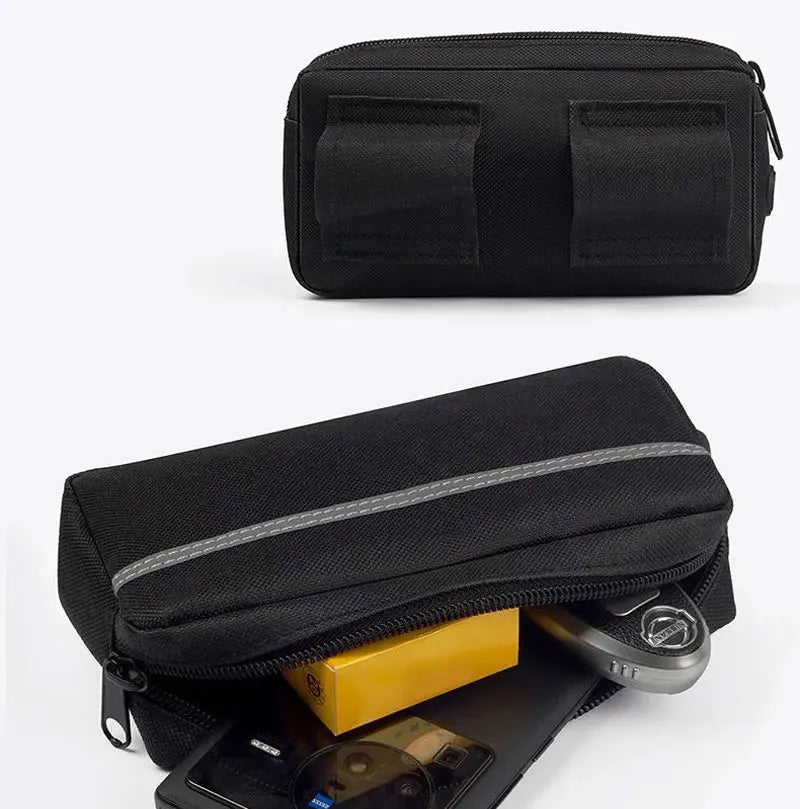 NEW Arrivals 2 in 1 Set Multifunctional Sports Waist Bag Extended Hands Free Leash Adjustable for Dog Outdoor Walking Hiking and Leash Pet Running Leash with Waist Bag Pets Supplies