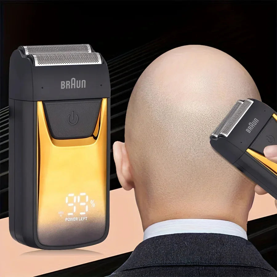 NEW Arrivals Original Fang BRAUN 5120s Electric Shaving Machine Wireless Foil Shaver Bald Shaving Machine Hair Cutting Machine Men's Razor Travel Business Trip Shaver Gifts for Husband Boyfriend