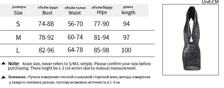 BRAND NEW Shiny Sexy Hooded Halter Neck Black Dress New Spring Summer Women Clothes Backless Night Club Outfit Party Bodycon Dress Evening Beach Party Dress