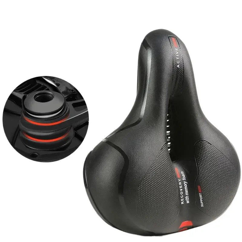 NEW Arrivals Hollow Breathable Bicycle Saddle Men Women MTB Road Bike Saddle Shock Absorbing Comfortable Big Butt Bike Seat Bicycles Accessories