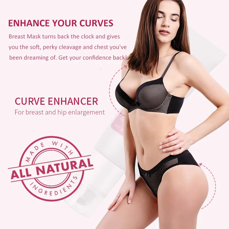 NEW Korean Body Care Breast and Buttocks Get Lift Firm Nourish Rid Flat Relaxation Saggy Breast Chest Care Supplies Round Fuller Improves Skin Elasticity Breast Skin Care Set Products