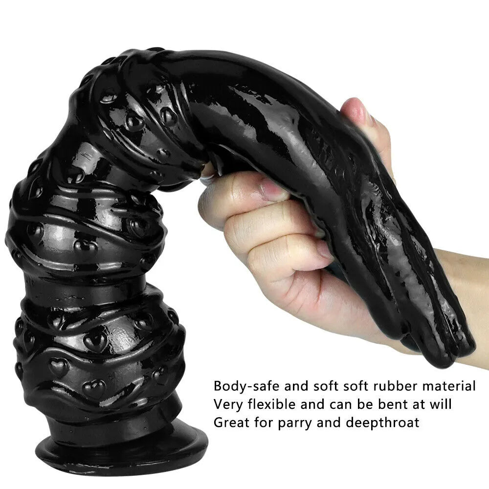 Super Huge Simulation Fist Dildo Hand Touch G-spot Anal Plug Vaginal Masturbation PVC Suction Cup Sex Toys for Unisex Couple Gay