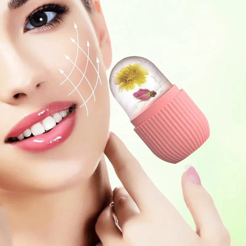 Beauty Massage Apply Face Ice Tray Puffiness Apply Face Ice Tray Sunburn Scald Post-operation Ice Compress Artifact