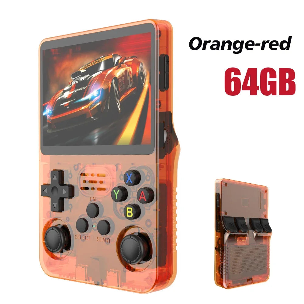 Open Source R36S 15.000 Games Retro Handheld Video Game Console Linux System 3.5 Inch IPS Screen Portable Pocket Video Player 64GB 128G Games Electronics Accessories Supplies Video Games Devices Products