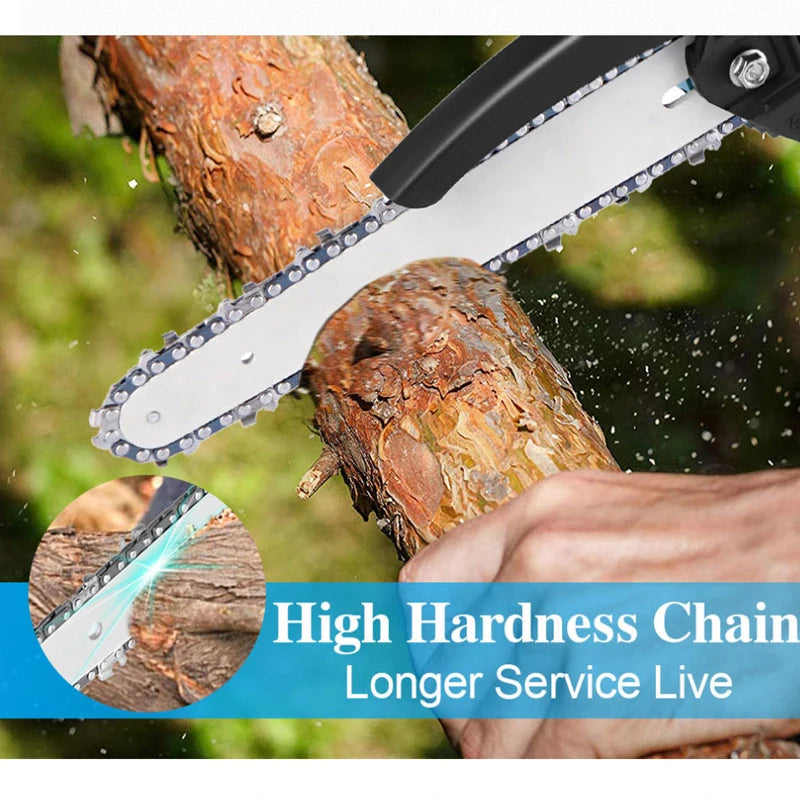NEW Arrivals 3PCS Set (NO BATTERY INCLUDED) Electric Garden Pruner Chainsaw Telescoping Pole 3 IN 1 Pruner High Branch Saw Garden Tree Pruning Tool (For Makita 18V Battery)
