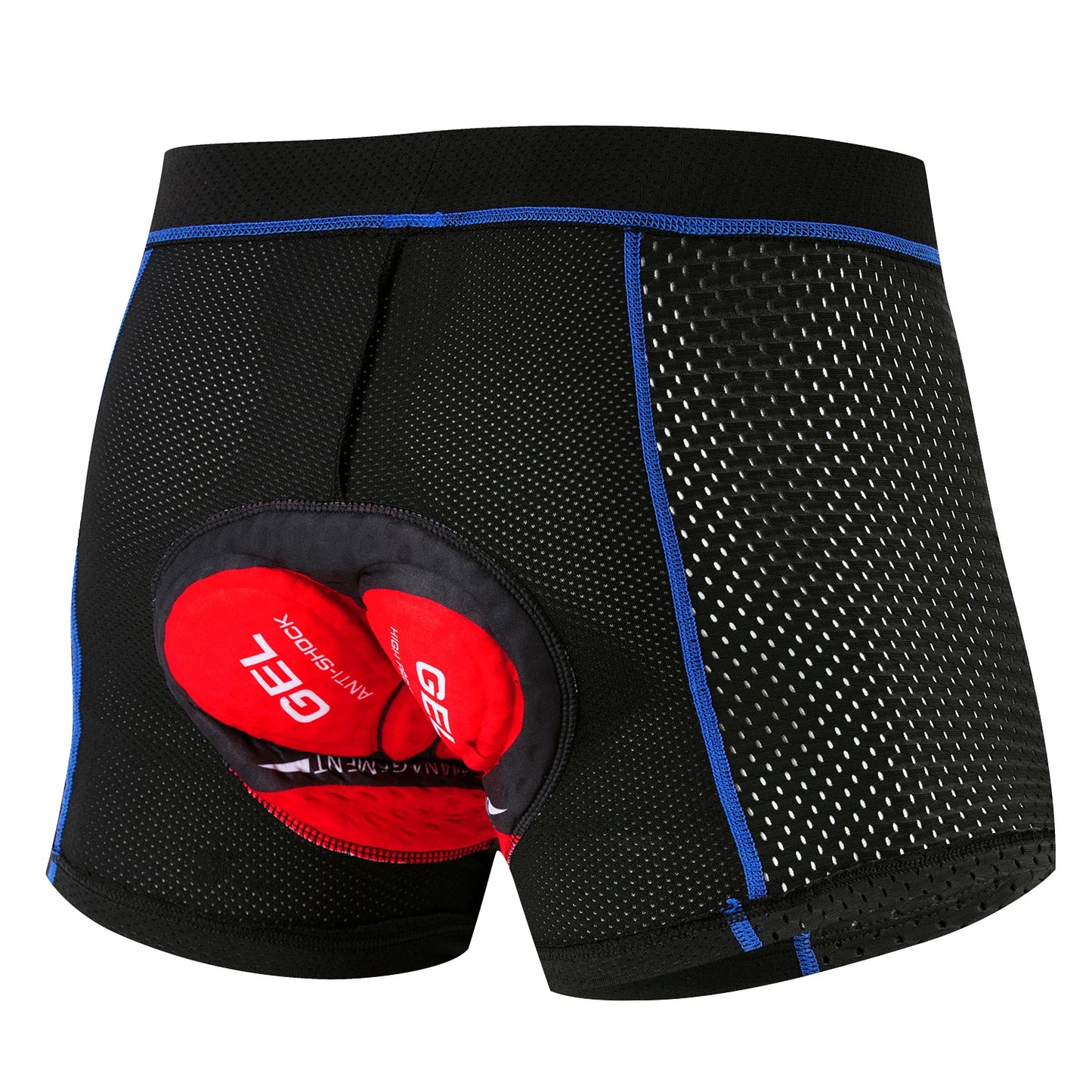 New Arrivals S-3XL 4 Colors Cycling Padded Shorts Men's Cycling Underwear Breathable Mesh Riding Underpants Gel Pad Shockproof Bike Shorts Bicycle Underwear