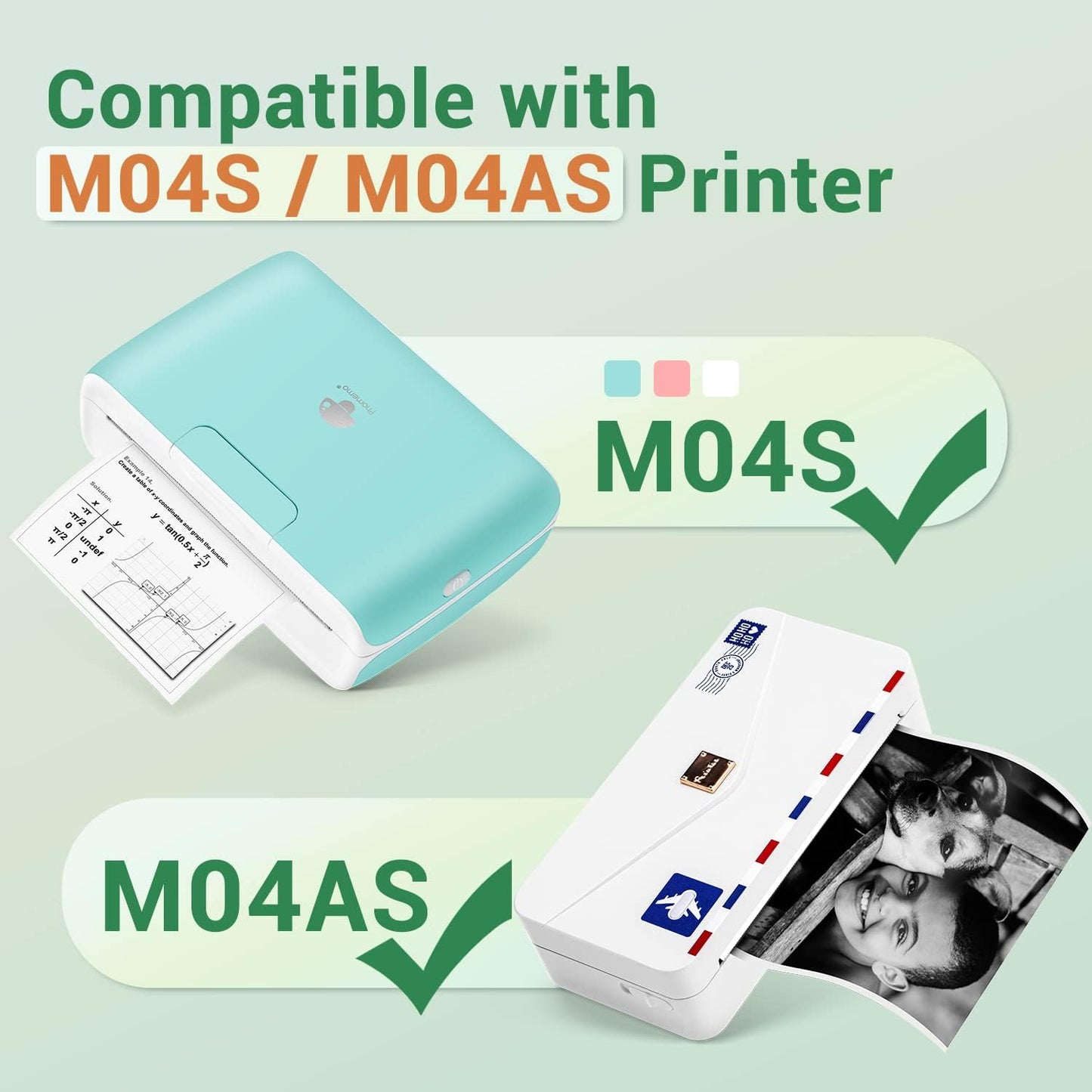 NEW Arrivals 3 Rolls Set Original PHOMEMO Adhesive Transparent Thermal Paper Clear Adhesive Thermal Sticker Paper for M04S/M04AS Bluetooth Printer 110mmx3.5m
