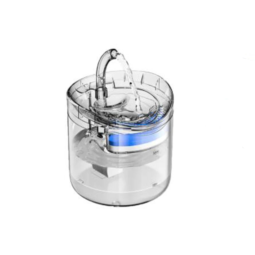 NEW Arrivals Automatic Sensor Cat Dog Water 2L Fountain With Faucet Dog Water Dispenser Transparent Filter Drinker Pet Sensor Drinking Feeder Pets Supplies
