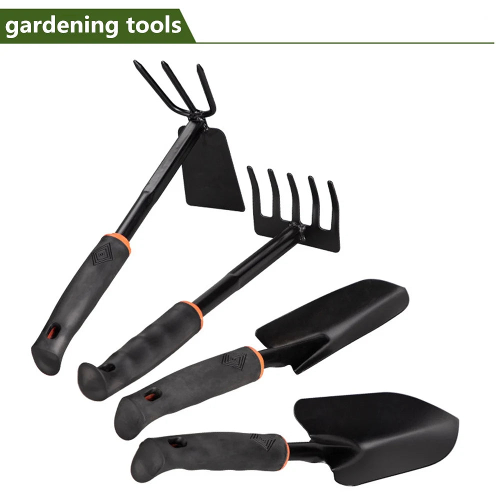 NEW Garden Hand Shovel Rake Farm Tool Set Weed Grass Leaf Remover Outdoor Hoe Weeder Metal Harrow Weeding Gardening Tools For Digging Camping Garden Accessories