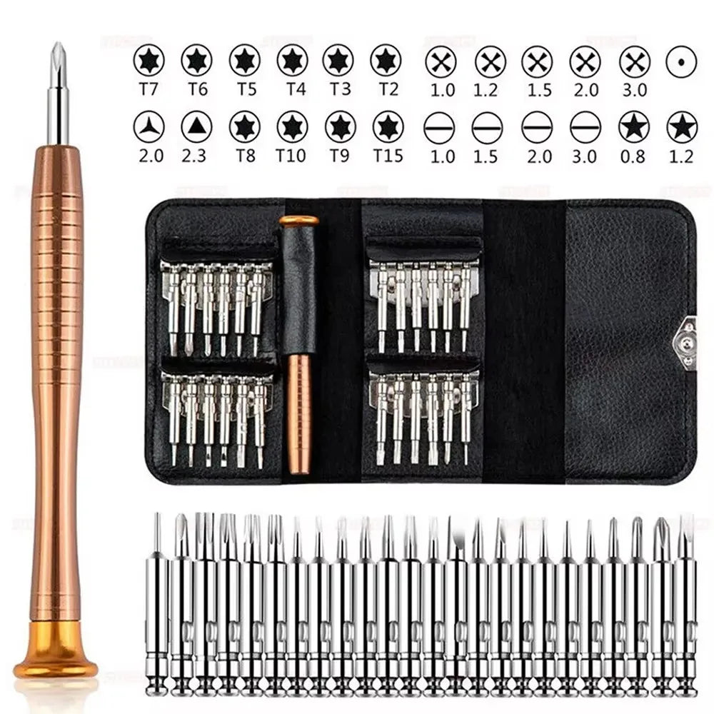 NEW Arrivals Precision Screwdriver Set, Laptop Desktop Computer Camera Mobile Phones PS4 PS5 Tool Kit, 152/25 in 1 Professional Computer Screwdriver Repair Kit T5 T6 Electronic Supplies