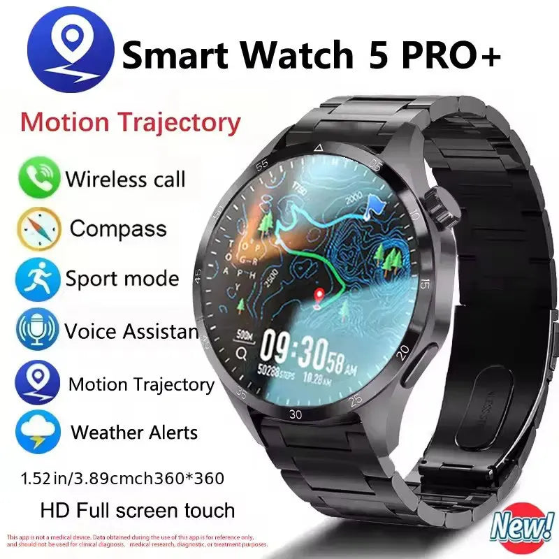 New 8 Colors Men*s Smart Watch 360 * 360 Bluetooth Call Smartwatch AMOLED Screen GPS Multi-Languages Smart Watches NFC Waterproof Smart Watch for Men