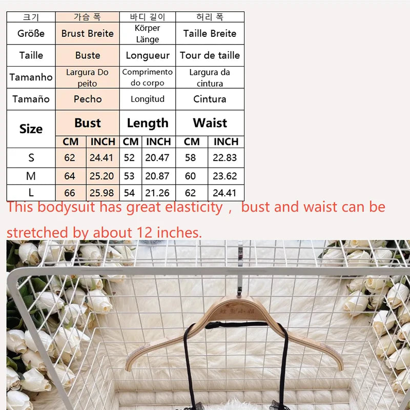 NEW Arrivals White/Black See-Through Lace Playsuit Halter Ruffle Hollow Bodysuit For Women Cloth Skinny Sexy Erotic Lingerie One Piece Backless Jumpsuit