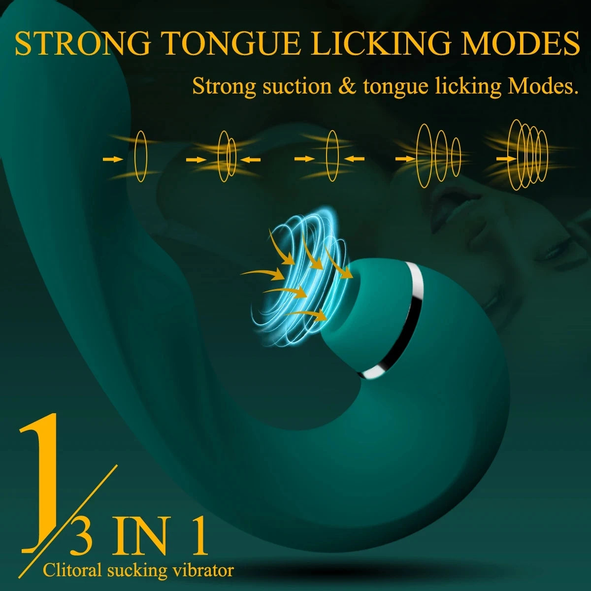 Hannibal Female Masturbator 3 in 1 Clit Sucker Dildo G-Spot Vibrator Sucking Vibrators for Women Clitoral Stimulator Sex Toys