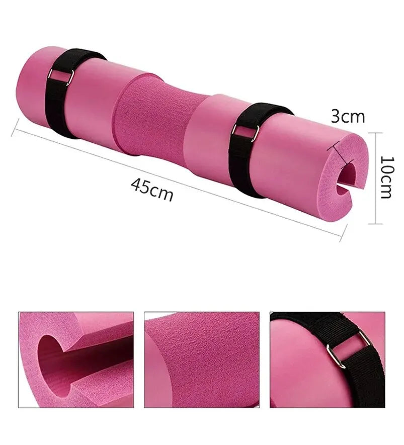 7pcs Fitness Protective Gear Set Gym Accessories Barbell Shoulder Pad Foot Training Guards Gym Weights Workout Fitness Supports