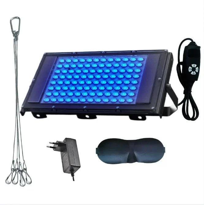 UV Solarium Lamp for Tanning Body Adjustable Stand,460nm&480nm Purple Light Ultraviolet Tanning Device for Skin Care Tanning