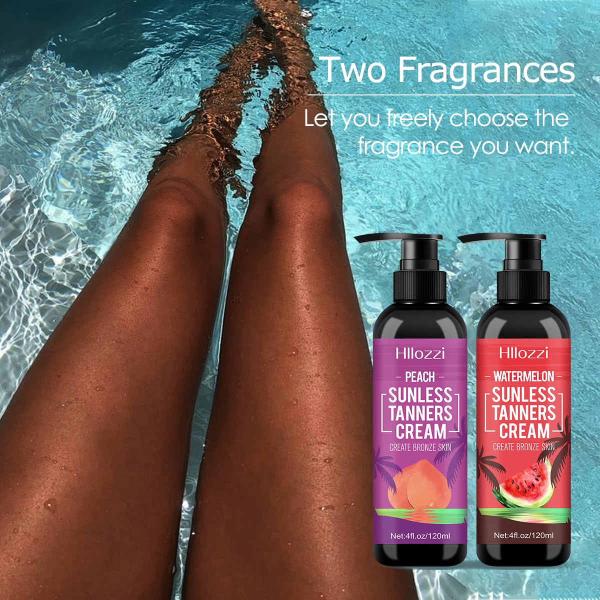 120ml Summer 4fl.Oz Tanning Lotion Can Hydrate and Moisturize, Quickly Tan, Beach Sun Protection Present Bronze Color, Make Skin Moisturized and Shiny Women Skin Care Supplies Korean Products