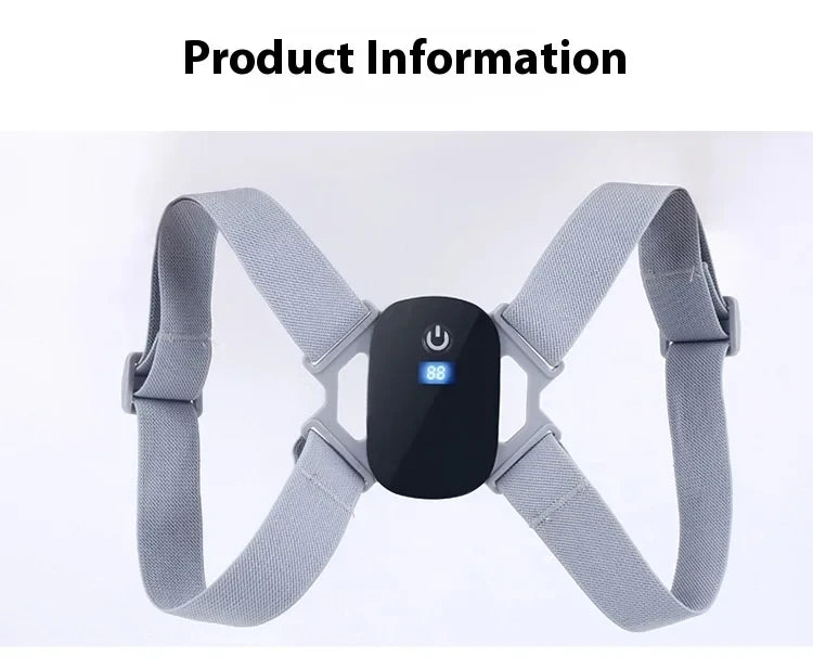 NEW Arrivals 10PCS Set Smart Posture Corrector Rechargeable Back Brace 8 Shape Vibration Reminder 400mAh Battery for Work Study Office Home Kids Sitting Back Corrector