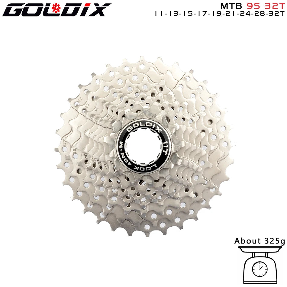 NEW MTB Cassette K7 8/9/10/11/12 Speed 36/40/42/46/50/52T SUNSHINE Bicycle Freewheel Bicycle Sprocket for Shimano/SRAM Bicycle Accessories Sports Supplies