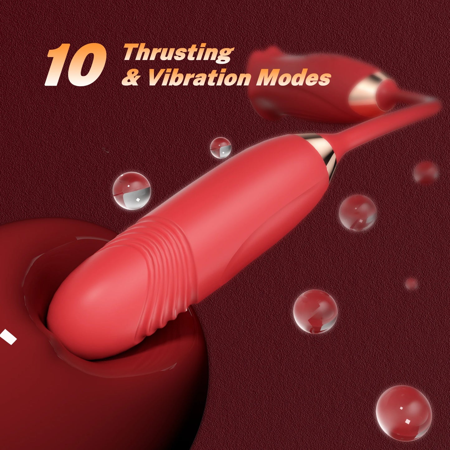 Patting Tongue Licking Vibrator For Women Nipple Clit Stimulator Love Egg Oral Sex Vibrating Massager Female Rose Sex Toys Adult