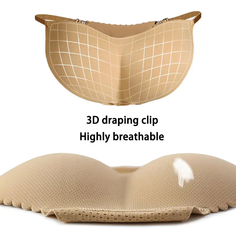 Women Sponge Padded Push Up Panties Butt Lifter Shaper Fake Ass Buttocks Hip Pads Invisible Control Briefs Underwear Underpants Female Ladies High Quality Fashion Underwear Products