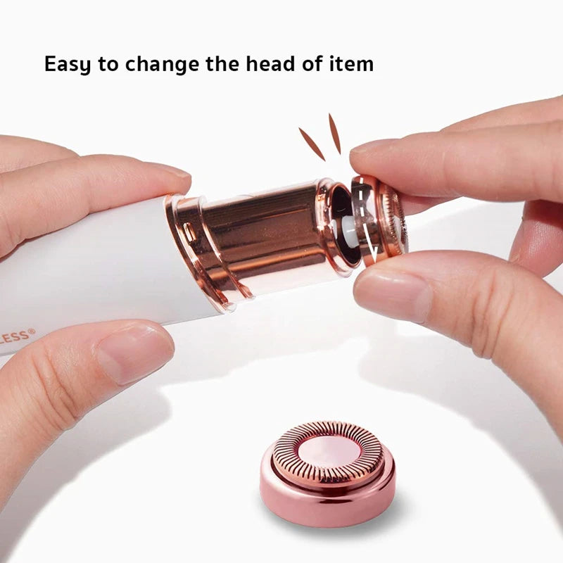 1PC Electric Hair Removal Machine Eyebrow Trimmer Hot Sales Portable Lipstick Shaver Women's Hair Remover Mini Shaver Epilator