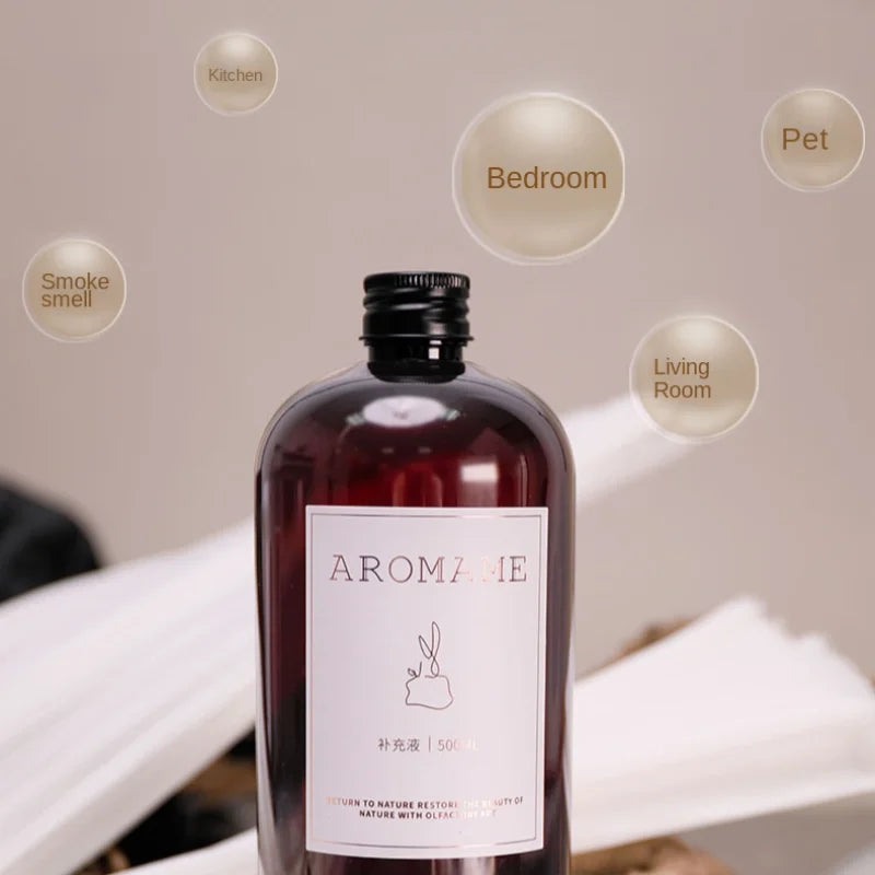 NEW Arrivals 1000ml Burj Al Arab Reed Diffuser Oil Hilton Shangri-La Hotel Lasting Aromatherapy Fragrance Replacement Essential Oils for Home SPA Office Living Room Korean Perfumes