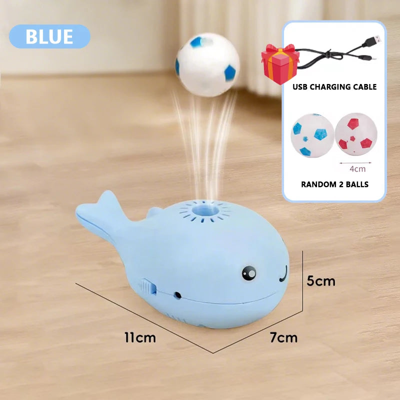 NEW Arrivals Electric Whale Floating Ball Toys Mini Fan Balancing Blowing Games Ideal Toys for Dogs and Cats Interactive Cat Toys Pets Supplies