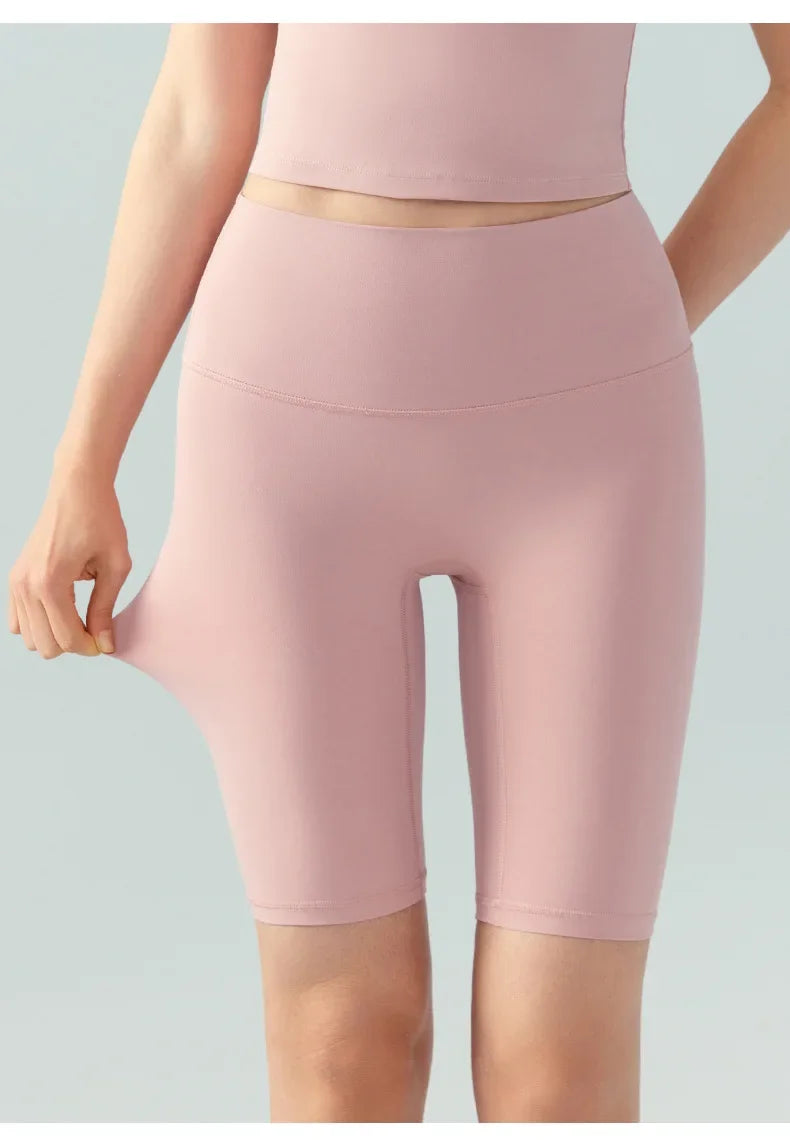 NEW Arrivals S-XL 12 Colors Women's Yoga Shorts Elastic Peach Butt Breathable Tights Leggings Sports Fitness Yoga Cycling Athletic Pilates Gym Shorts🚴♀️👏