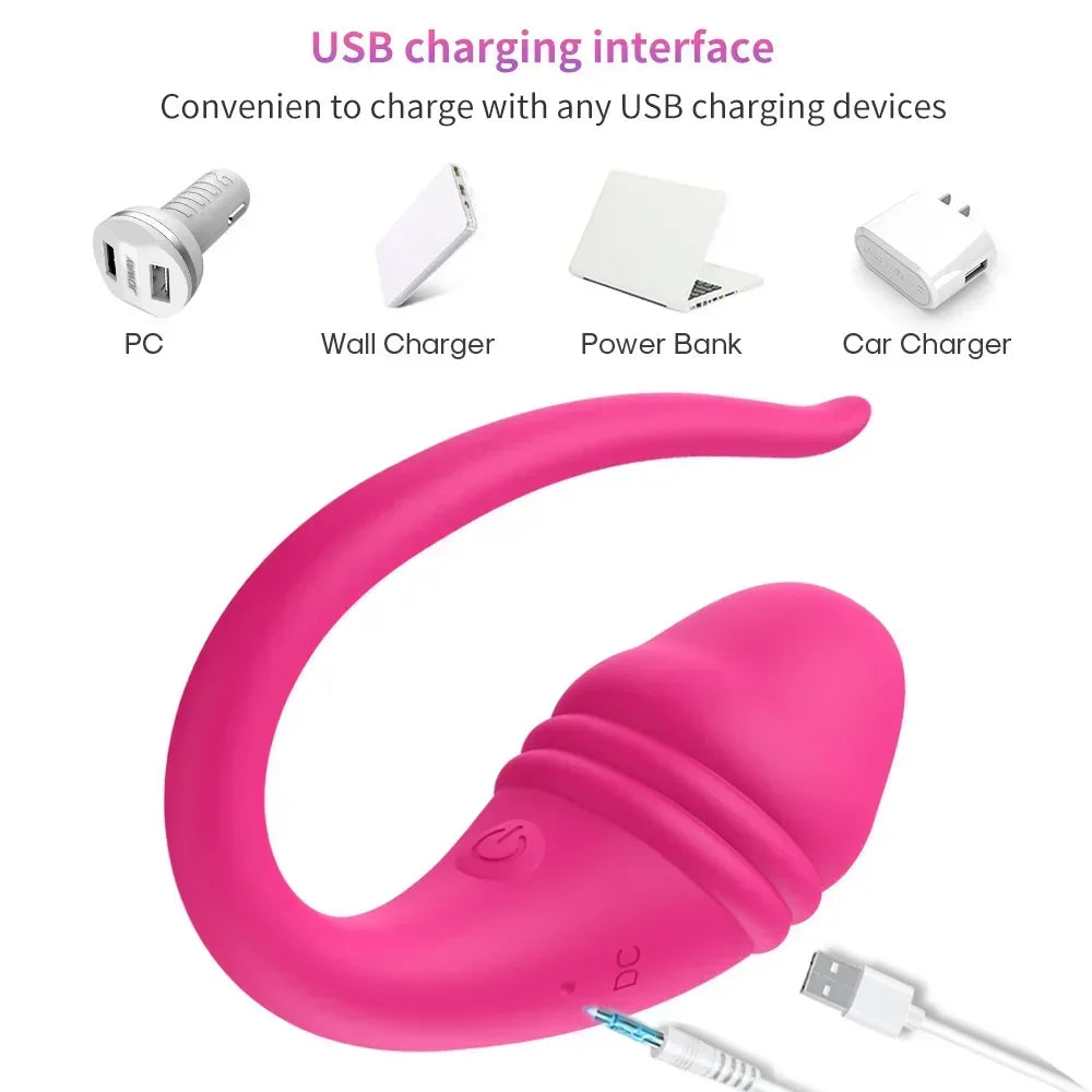 NEW Arrivals APP/ Remote Controlled Vaginal Wearable Vibrators G Spot 9 Speed Anal Vibrating Egg Massager Wearable Stimulator Adult Sex Toys for Couples Women