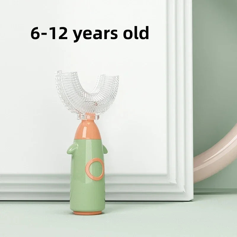 NEW Toothbrush for Kids (2-12Yrs Old) U Shape 360° Children's Toothbrush Teeth Care for Teeth Cleaning Child Toothbrush Baby Brush Dental Care Accessories