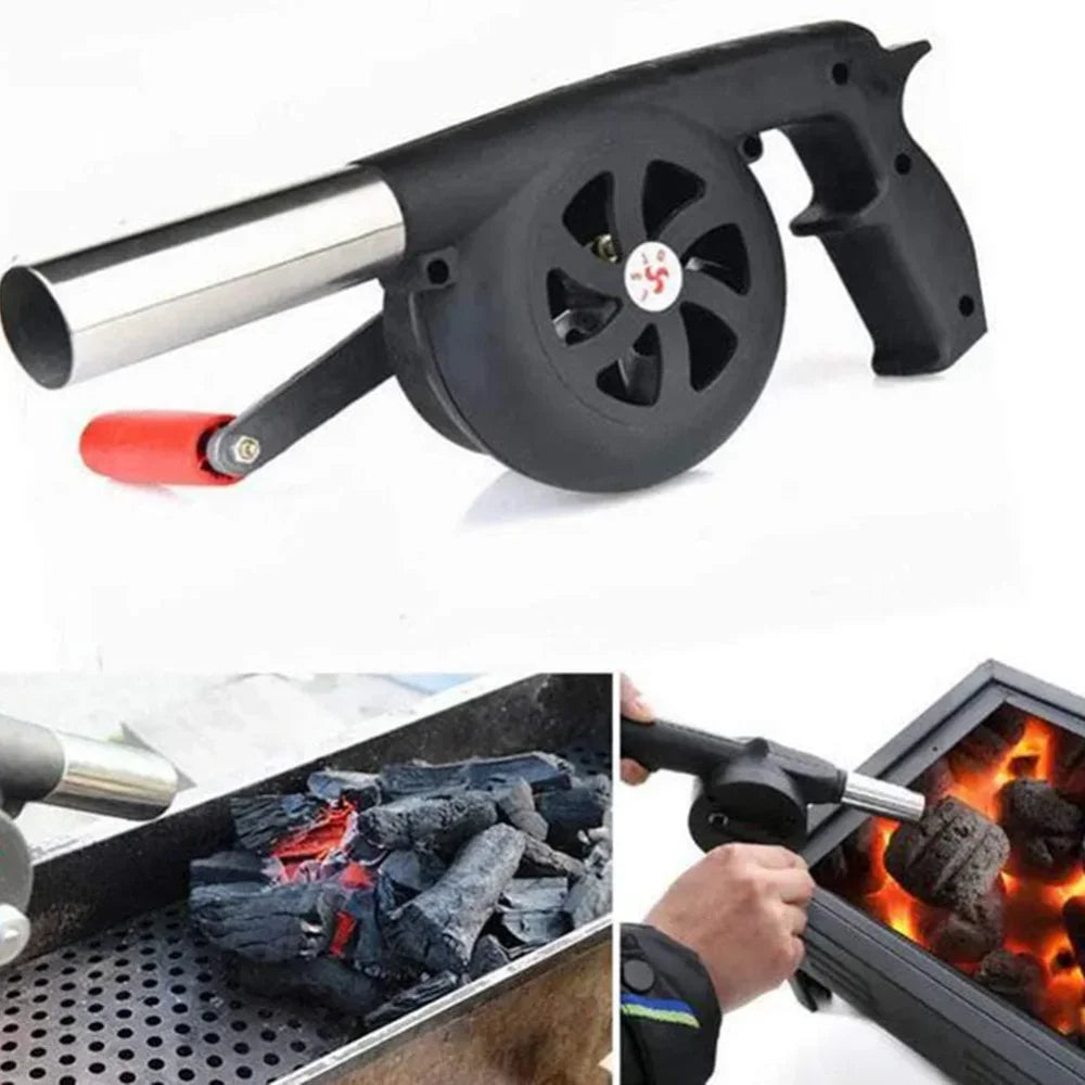 NEW Arrivals Hand Blower Household Hand Portable Barbeque Blower Outdoor BBQ Camping Cooking Accessories Tools