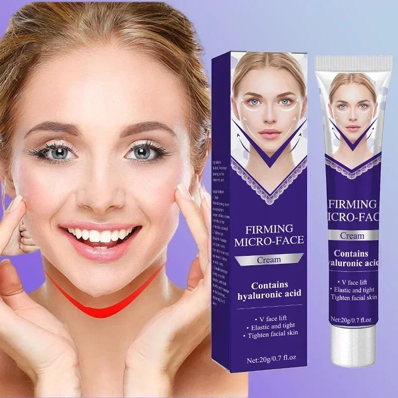 Korean Effective V-Shape Face Lifting Facial Cream Lift Up V Double Chin Cheek Firming Anti Wrinkle Beauty Skin Care