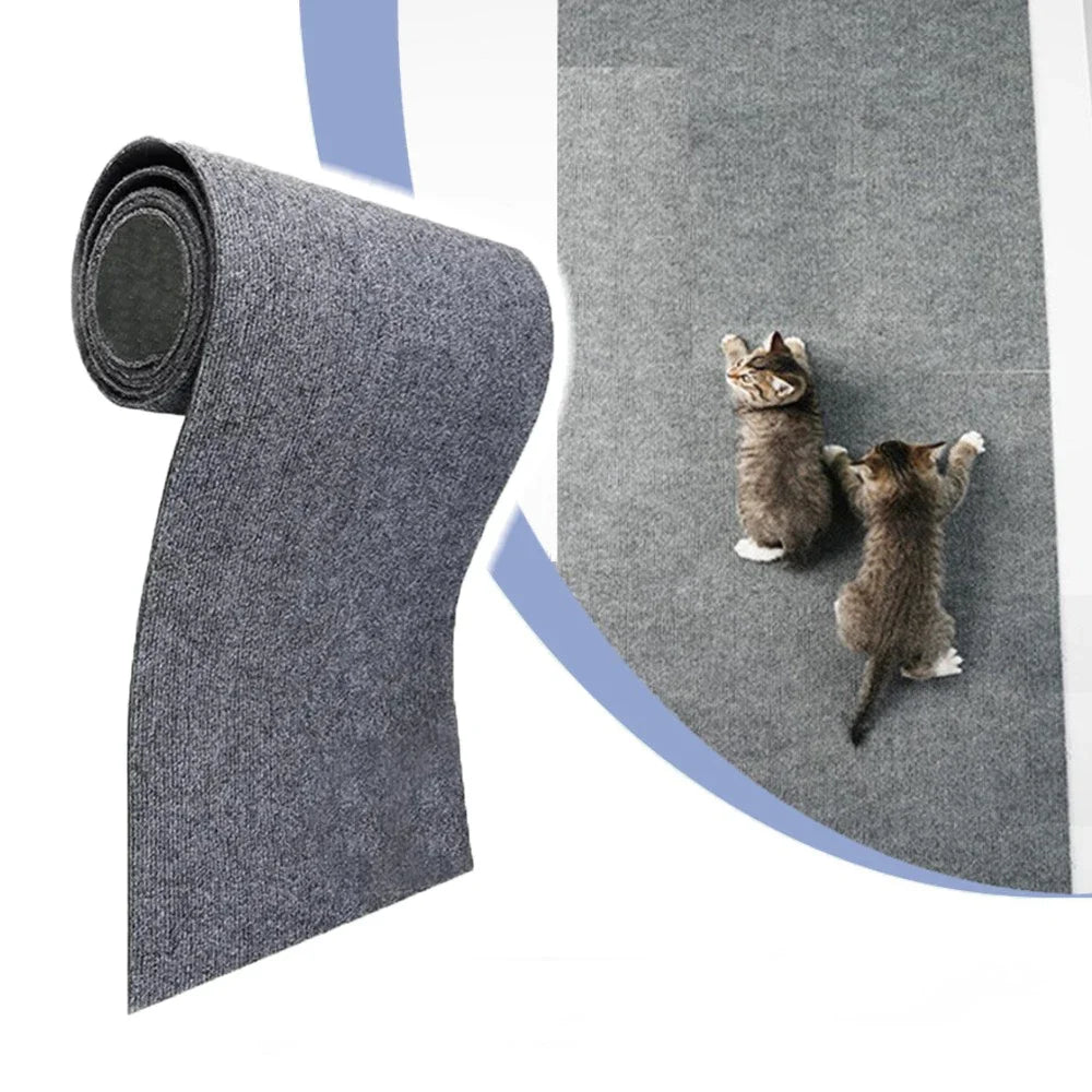 Anti Cat Scratch Sofa Cat Crawling Mat Grinding Climbing Frame Sofa Protection Self-adhesive Carpet Cats Scratch Board Cats Toys