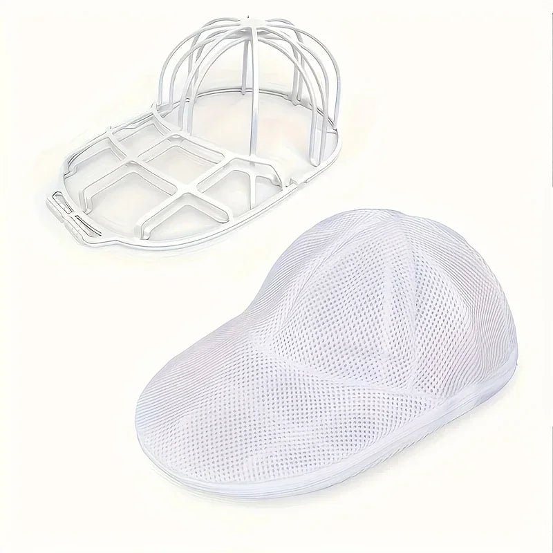 NEW Arrivals Cap Sleeve and Rack Hat Washing Set, Baseball Duckbill Cap, Laundry Washing and Sun Drying Integrated Machine Wash Protective Hat Rack 