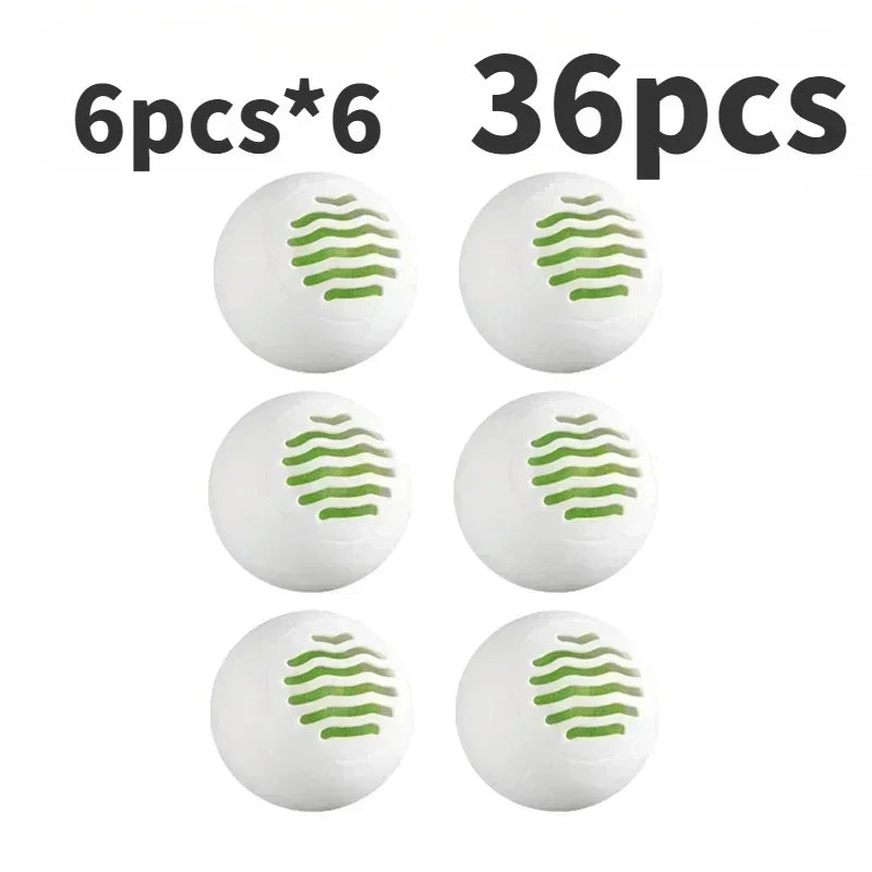 NEW Arrivals 36PCS Set Korean Shoes Deodorant Balls Freshener Shoes Fragrance Essential Footwear Scent Shoe Closet Gym Bag Locker and Cars Deodorizer Shoes Accessories