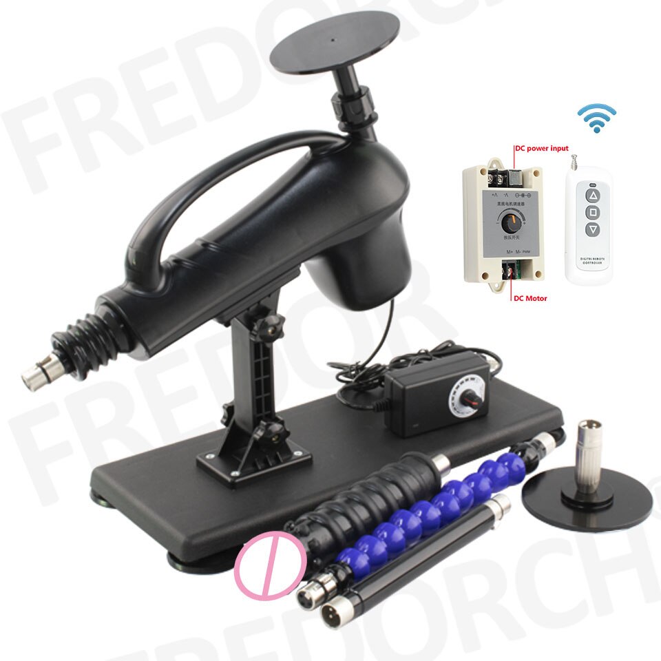 Fredorch New Automatic Sex Machine Sex Toys,Thrusting Machines for Men Women,Love Machine Device Gun with 3XLR dildo Attachments