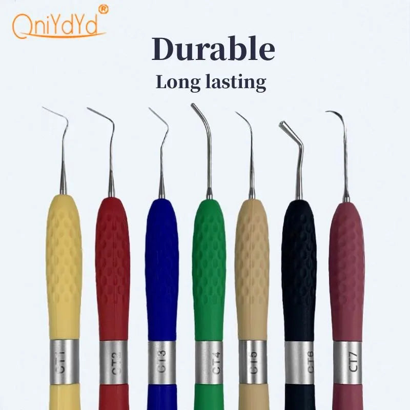 Dental Resin Filled Restorative Instrument Filler Aesthetic Restoration Knife Silicone Handle Dentistry Tools