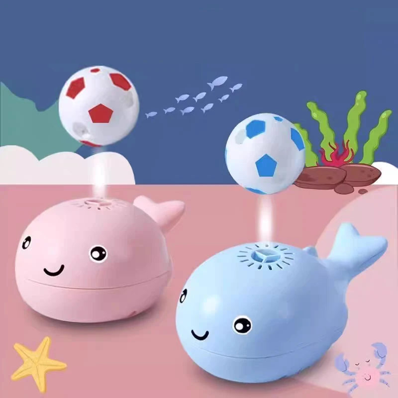 NEW Arrivals Electric Whale Floating Ball Toys Mini Fan Balancing Blowing Games Ideal Toys for Dogs and Cats Interactive Cat Toys Pets Supplies